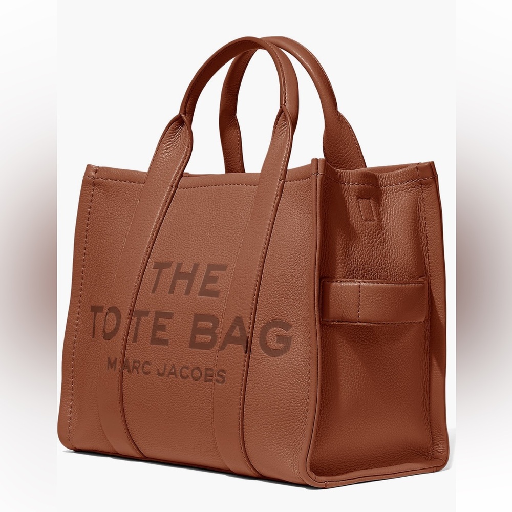 Marc Jacobs The Leather Medium Tote Bag - Picture 4 of 14